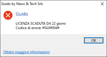 GUI004 ErrorCode Guido by News & Tech Srls